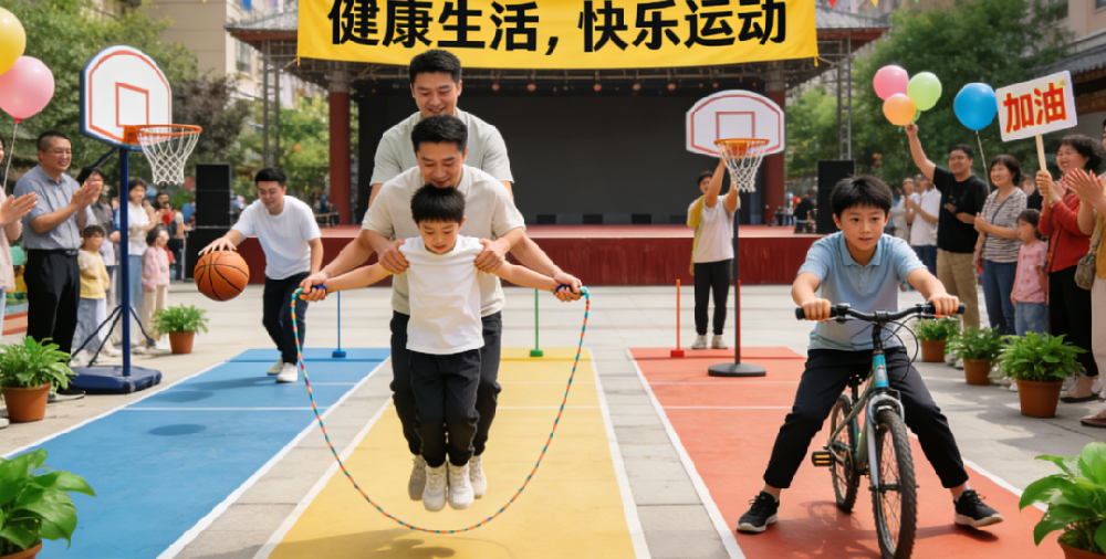 社区运动挑战赛・邻里健身乐翻天